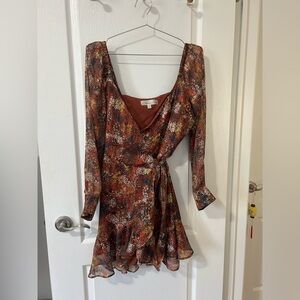 ADELYN RAE size medium floral dress